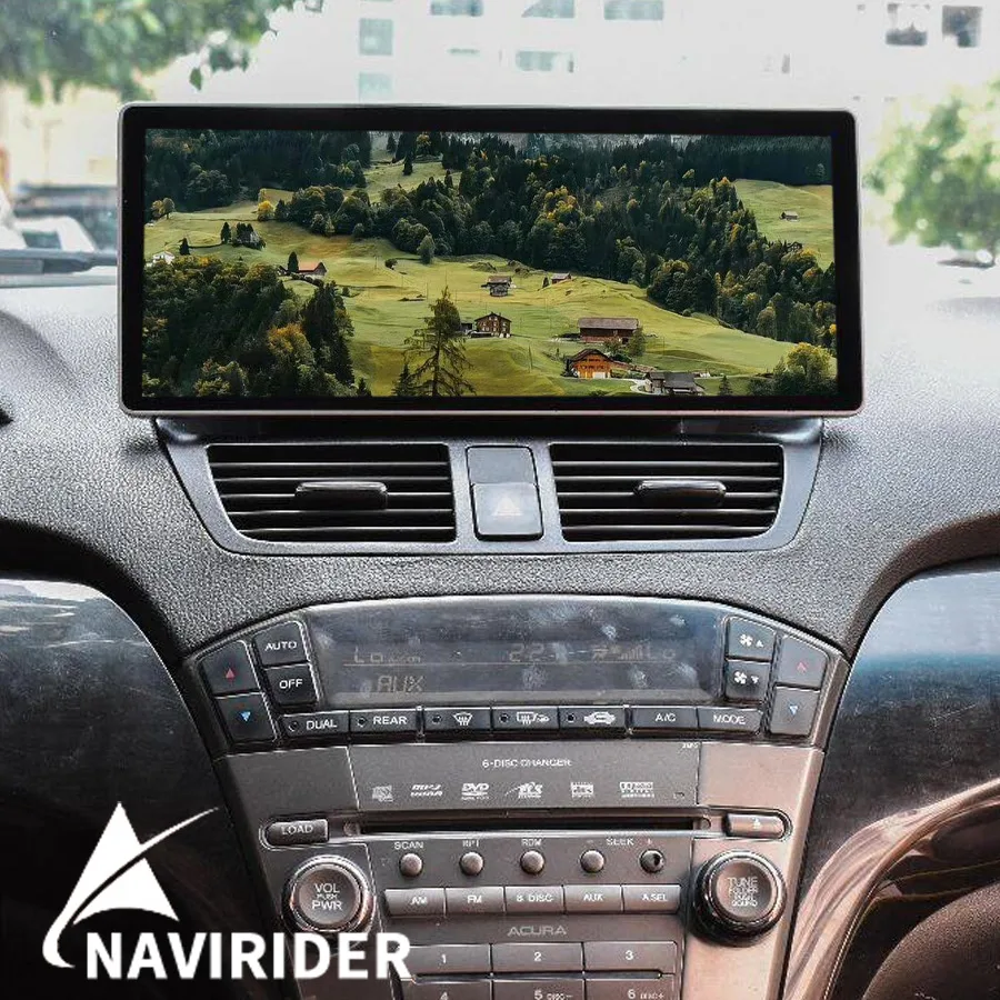 Android15 Stereo GPS Navigation For Honda Acura MDX 2007-2013 Multimedia Video Player 12.3-inch DSP 4G Wifi Carplay Car Radio