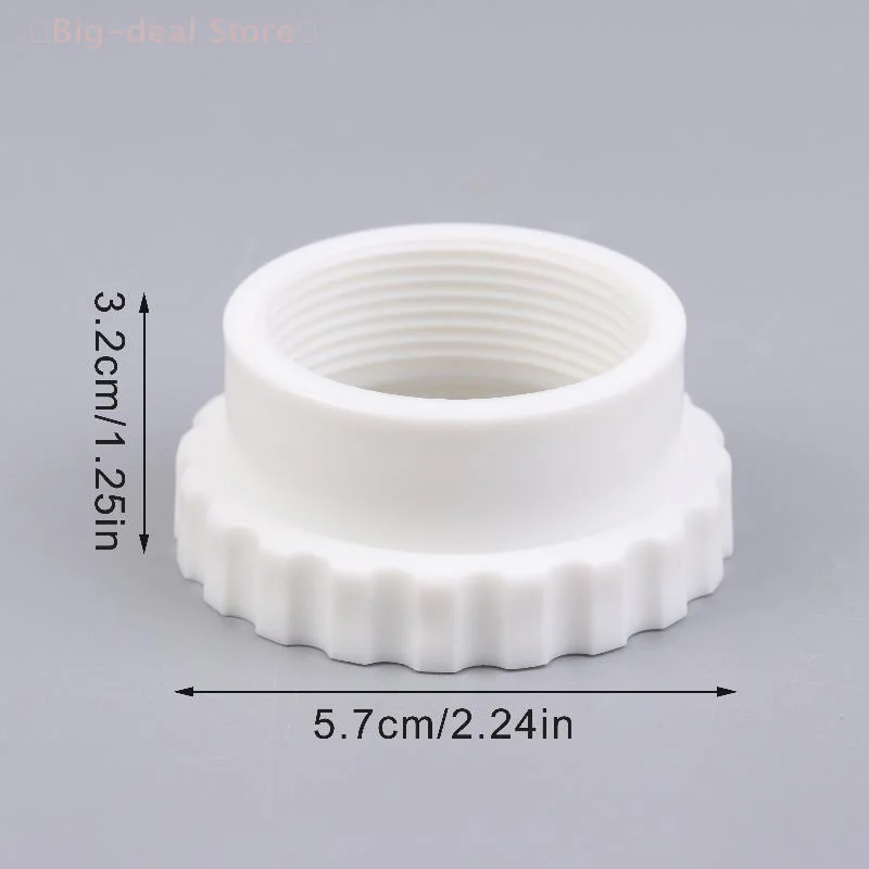 【M】1 Uds. Conector de tubo de fuente adaptador de tubo sobre el suelo piscina rociador agua conexiones de plástico