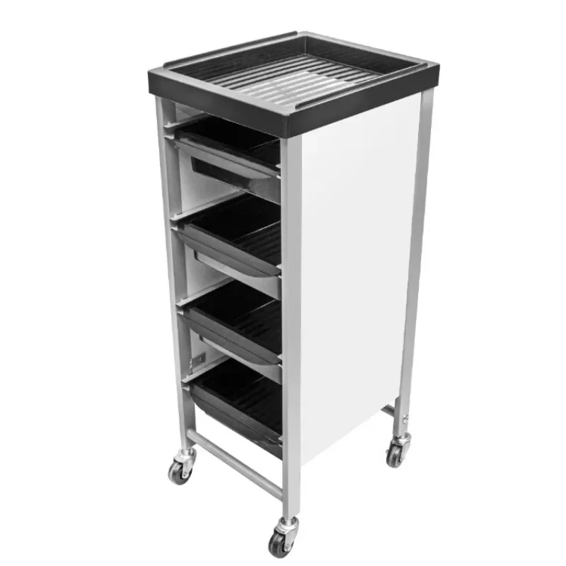 Hairdressing Tool Cart Hair Beauty 4/5 Layers Salon Trolley 미용실 트롤리 Organizers Trolleys with Drawers Rolling 이동식 수납트롤리 공구카트