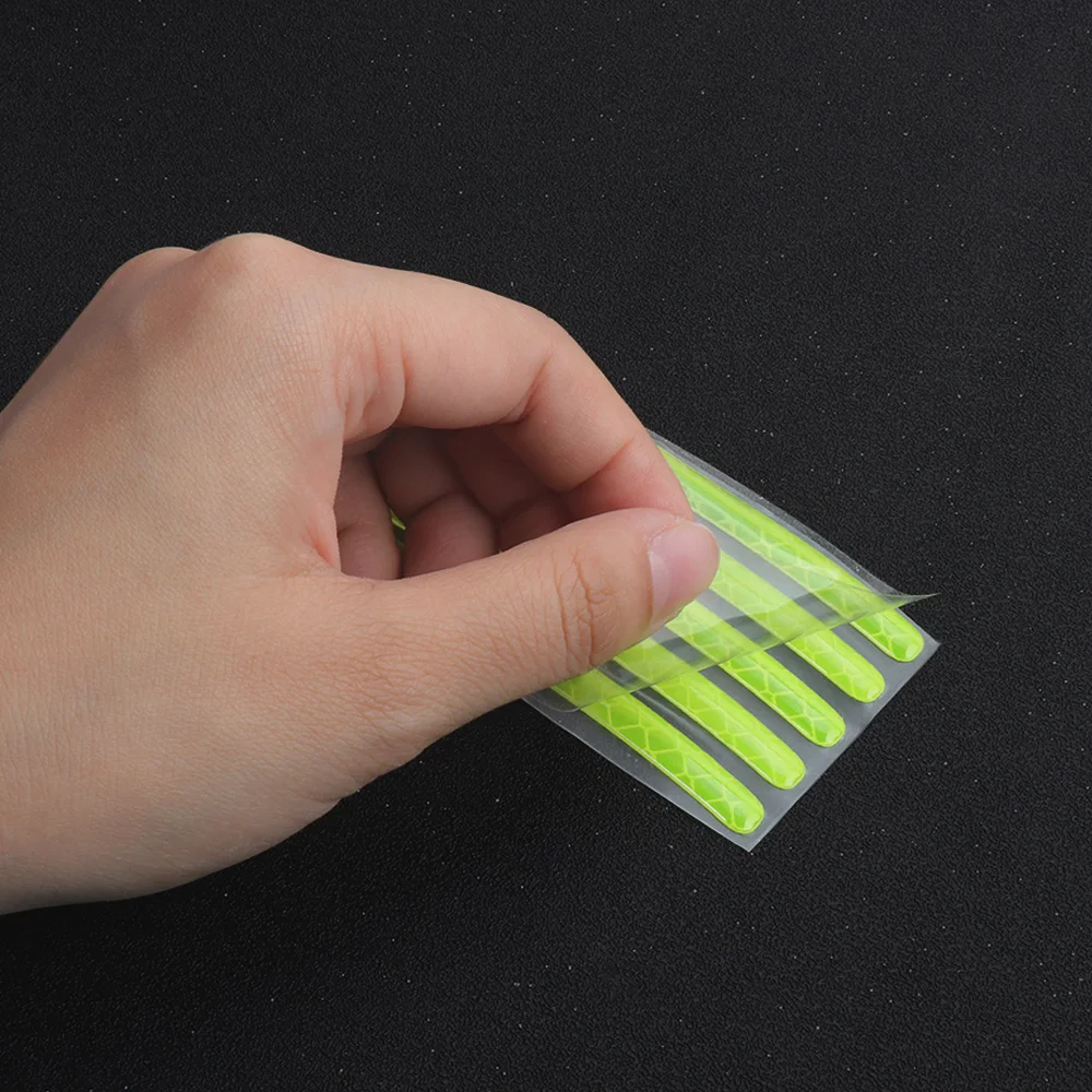 5/10/20 قطعة عجلة السيارة العاكسة حافة ملصقات شرائط الشريط السيارات الديكور ل تسلا نموذج 3 Y S X رودستر Cybertruck Juguete WYE #4