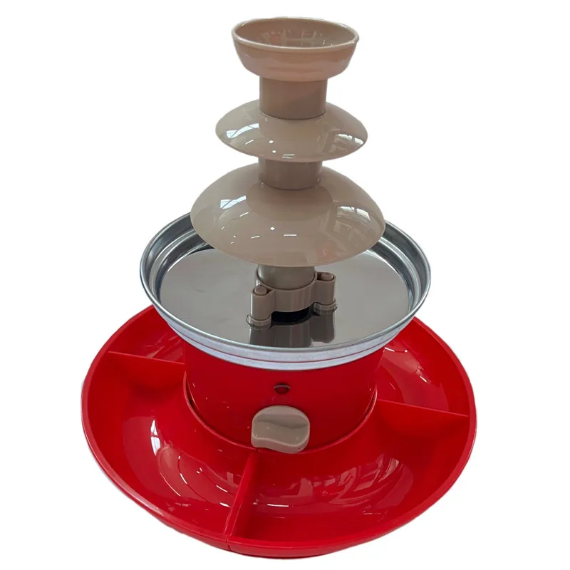 

Chocolate Fountain Machine Hotel Machine Fully Automatic Heating Small Melting Machine Children's Activity