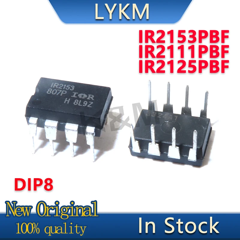 5~10/PCS New IR2153 IR2153PBF IR2111 IR2111PBF IR2125 IR2125PBF DIP-8 Bridge driver chip In Stock