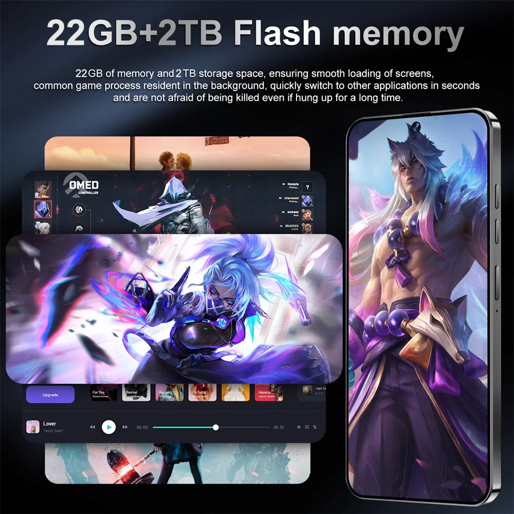 حار i17 برو ماكس 7.0HD الإصدار العالمي 2026 جديد الأصلي الذكية 5G بطاقة مزدوجة 8000mAh بطارية أندرويد 15 وظيفة التعرف على الوجه #3