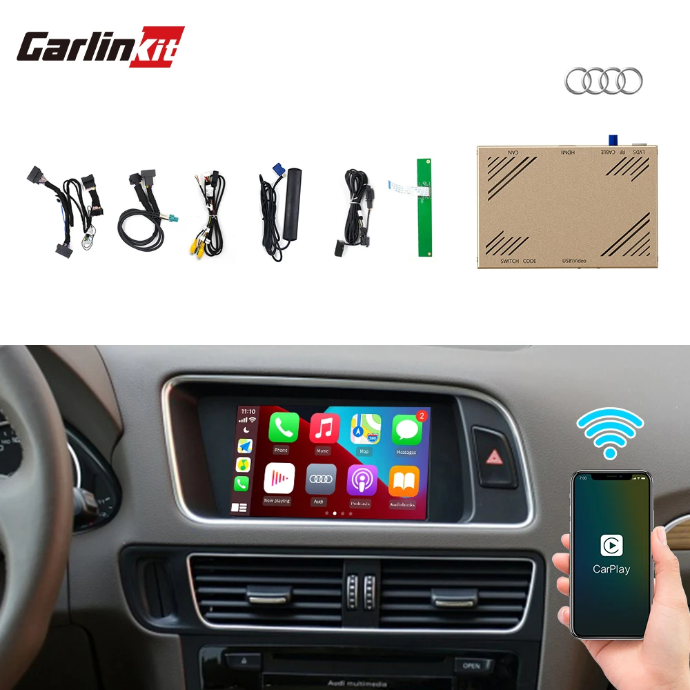 Wireless multimedia android auto video interface a-pple carplay for Au-di Q2 Q3 Q5 Q7 A3 A4 A5 A6 C7 A7 A8 S4 S5 S6 S7