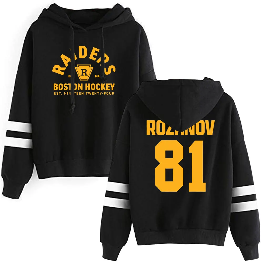 

Пуловер с капюшоном Rivalry Merch Ilya Rozanov 81 Boston Raiders, толстовка унисекс с капюшоном, повседневная уличная одежда