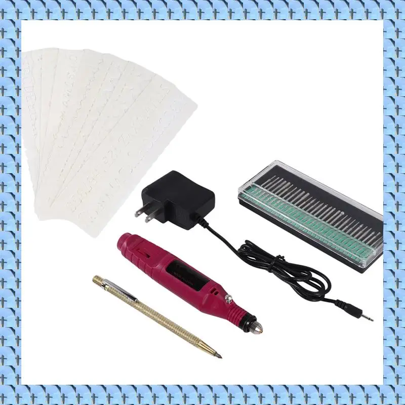 

NOCM Electric Mini Engraver Pen Mini Diy Engraving Tool Kit For Metal Glass Plastic Wood Jewelry With Scriber Etcher 30