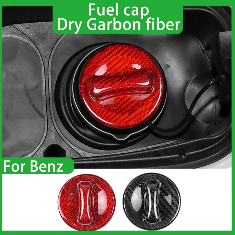 

For Mercedes-Benz G-Class G500 Fuel Cap G63 G350D AMG Real Hard Carbon Fiber Decorative Cover Car Benz Tuning Accessories