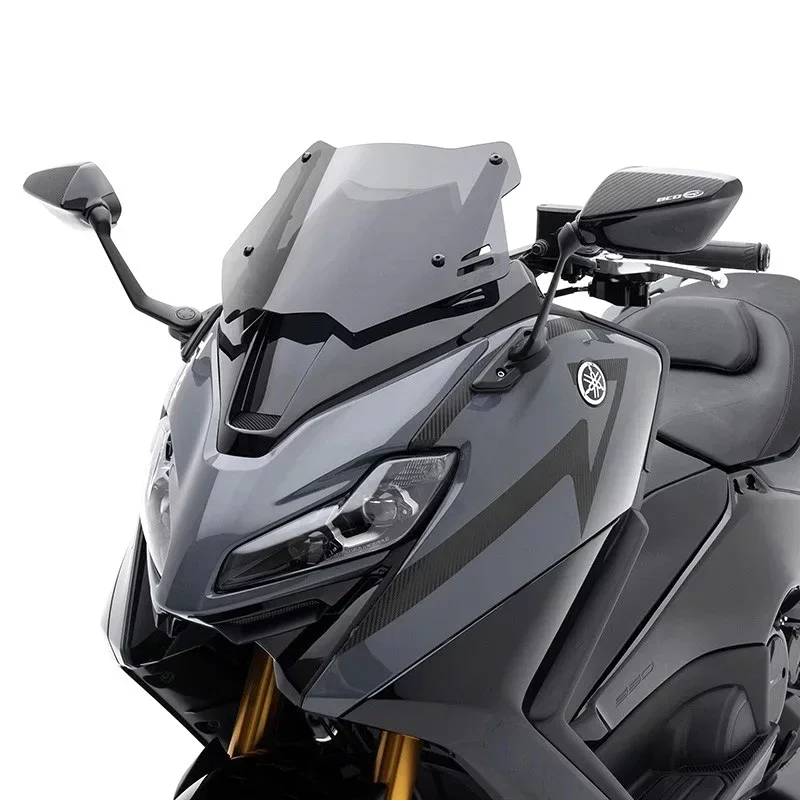 Motorcycle New Glossy Black Front Upper Fairing Nose Cover Cowl Panel For Yamaha T-Max 560 T-MAX560 T-MAX 560 TMAX560 2023 2024