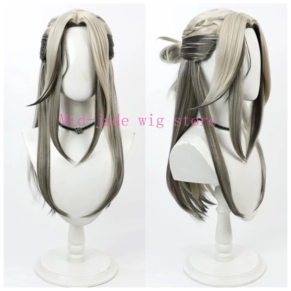 Shikarei Akira Cosplay Wig Realistic Scalp Two Tone Gradient Hair for Summer Anime Event and Photography