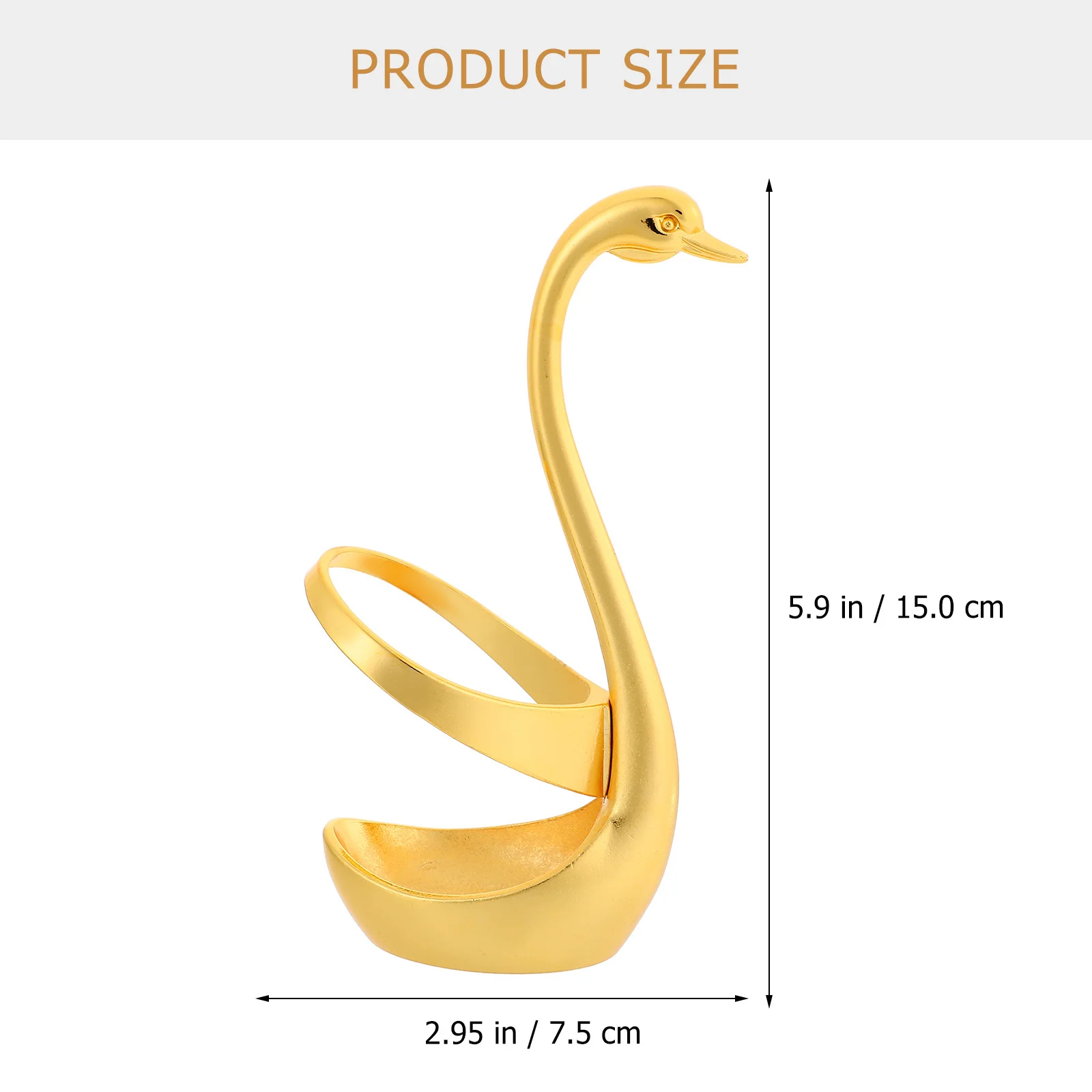 

1 set 1 Coffee Holder For Swan Holder Swan Flatware Spoon Set Kitchen Table Decor, Spoon Base Flatware Set