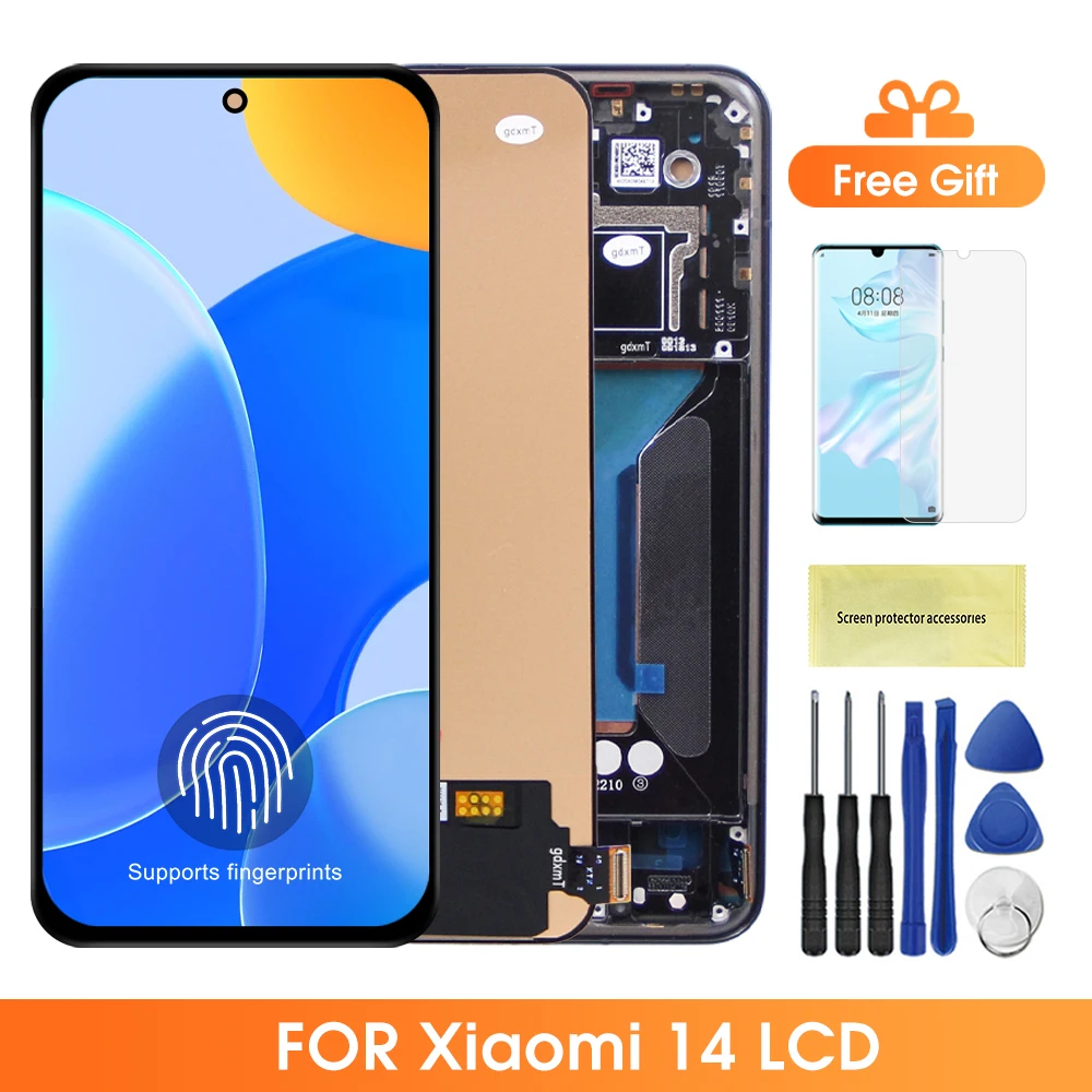 636''-amoled-for-xiaomi-mi-14-lcd-touch-screen-display-for-mi-14-23127pn0cc-23127pn0cg-assembly-replacement-100-tested-﻿