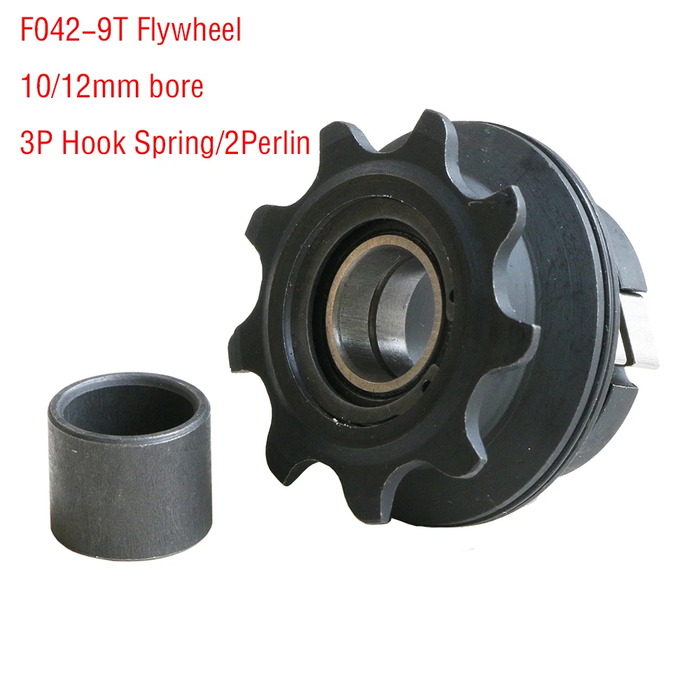 

Folding Bike Freewheel 9T Single Speed Flywheel Bearing Hub 9 Tooth 3-pawls Bicycle Freewheel