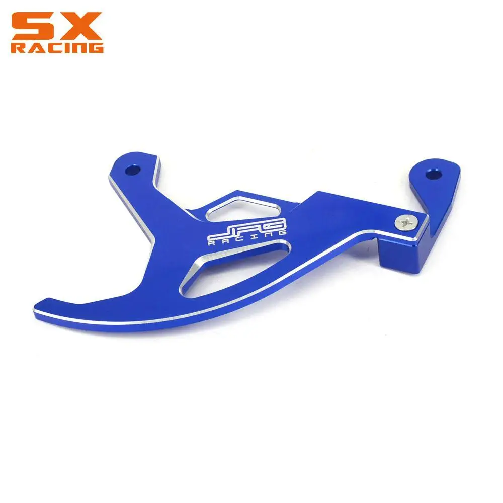 Rear Brake Disc Rotor Protector Cover Axle Blocks Chain Adjuster For Yamaha YZ125 YZ250 YZ250F YZ450F YZ YZF WR WRF 125 250 450