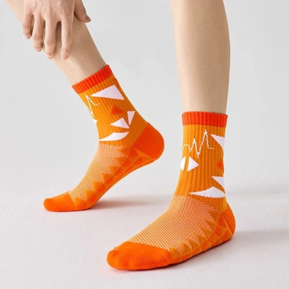 

Sports Sock New Crew Dress Leisure Men Athletic Men Running Summer anti-odor Professional Marathon Towel Bottom Basketball 1W66