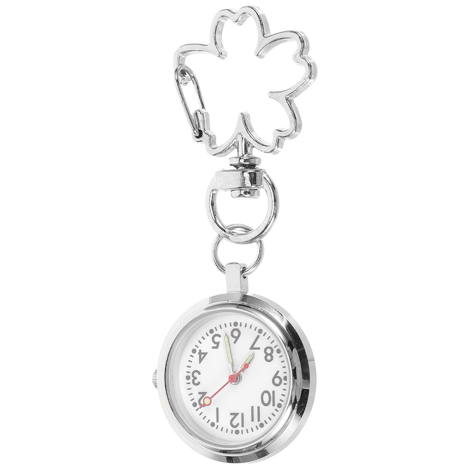 

Vintage Pocket Watch Key Chains Nurse Watch Small Timing Portable Hanging Watches For Women Students Medical