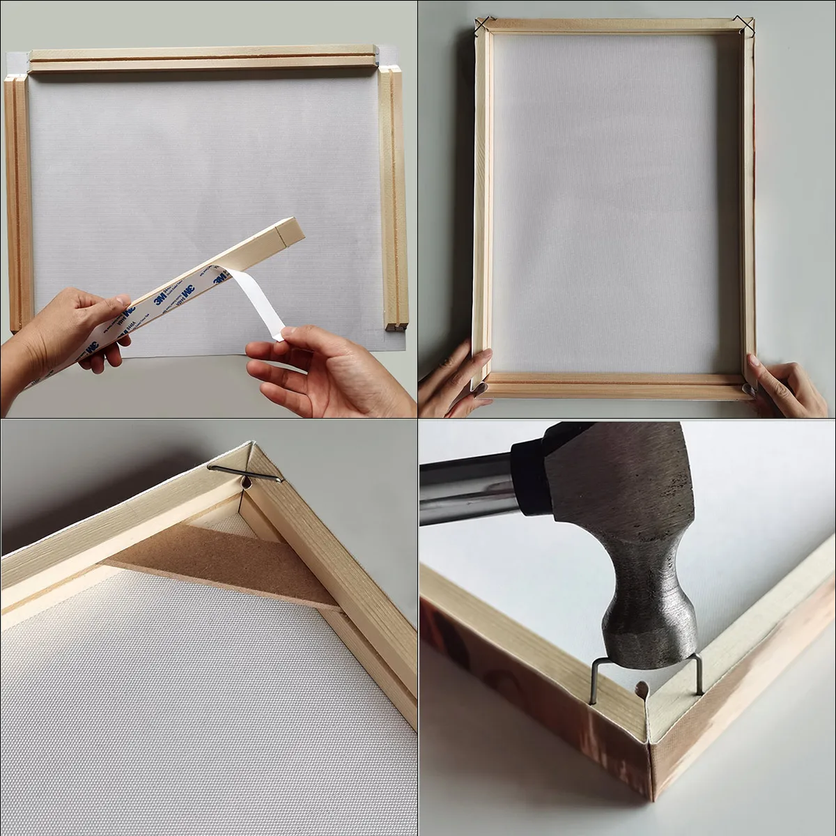 1 قطعة ملصق صور مخصص مع إطار DIY أو بدون إطار لديكور الغرفة، أرسل فستان الزفاف، الأسرة، صور الزوجين جدار شخصي