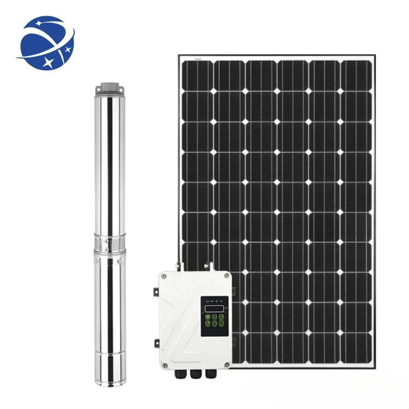 YYHC4inch off grid solar pumping system dc powered underground water pump