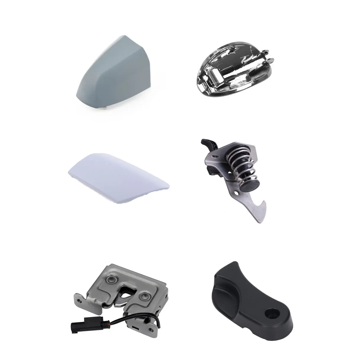 Factory Stock High Quality Primered Left Rear Interior Door Handle Cover For BMW X1 F48 X2 F39 X5 F15 X6 F16 OE 51217396543