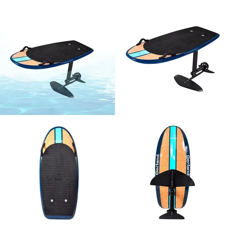 Motorized Foil Board Electric Surfboard 60km/h Fast Speed 8kw Powered Electric Hydrofoil Electric Jet Board with CE Approved