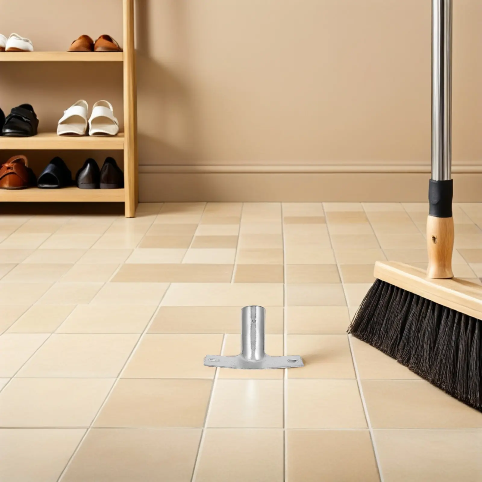 

Комплект из 6 быстросъемных адаптеров для ручки метлы, соединитель для металлической насадки-щетки, кронштейн, сверхпрочные запасные части