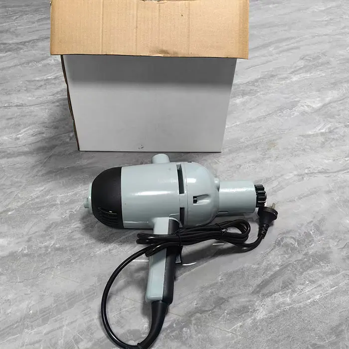 Mini furadeira elétrica portátil em formato de disco para poços de água profunda e máquina de perfuração de núcleo alimentada por ar do solo
