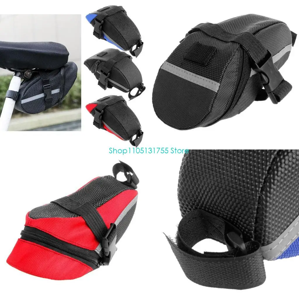 

K0EF Bike Waterproof Saddle Bag Tail Rear Cycling for Seat Storage Outd