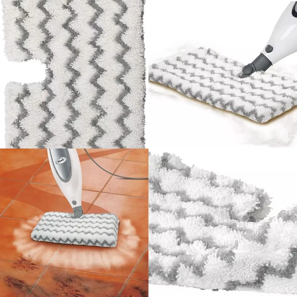 

Renewable Microfiber Cleaning Pads for S3501 & S3601, Captures Dirt on Laminate, Stone, Ceramic, Wood, 2-Pack XT3601