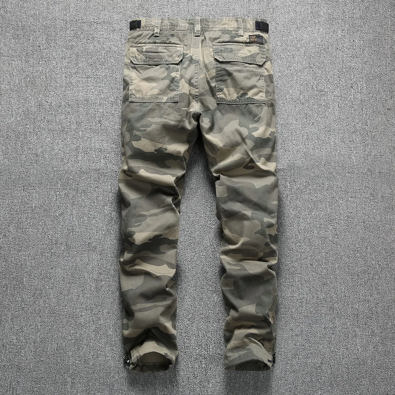 2024 Autumn New Men's Casual Pants, Camouflage Cargo Pants, Multi Pockets Working Pants, Outdoor Hiking Pants