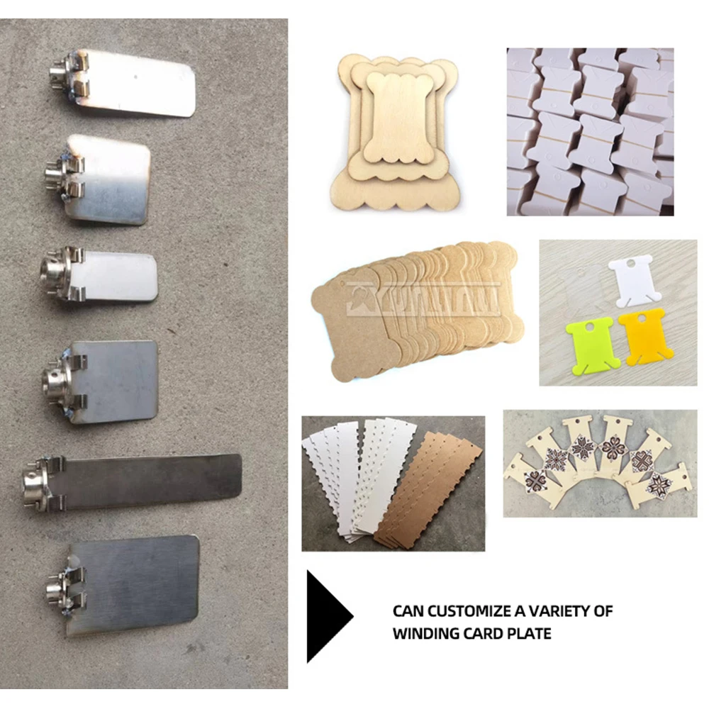 Thread Winding Machine Cross Stitch Winding Board I-Shaped Paper Card Winding Machine Wire Winding Machine