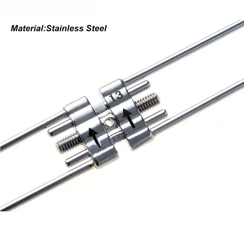 4PCS ental Orthodontic Expansion Screw Rapid Palatal Split Maxillary Expander Stainless Steel 8/ 9 /11/13mm