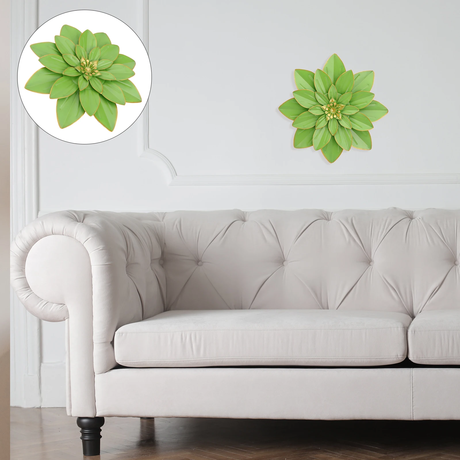 

1 шт., настенный цветок, искусственный цветок, декор, металлический декор для спальни, кухни, свадебной вечеринки, подарок, подходит для семьи