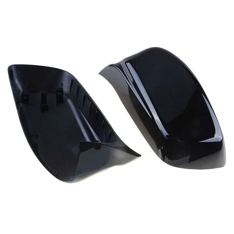 

1Pair Car Rear View Mirror Covers Rearview Shell Caps for BMW E60 E61 E63 E64 2003 2004 2005 2006 2007 2008 Auto Exterior Parts