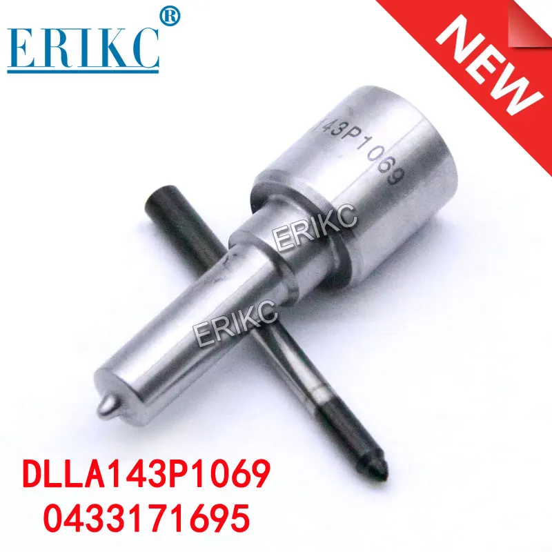 

ERIKC DLLA143P1069 0433171695 Injection Pump Nozzle DLLA 143P1069 Nozzle Tip DLLA 143P 1069 for 0445110184 0445110084