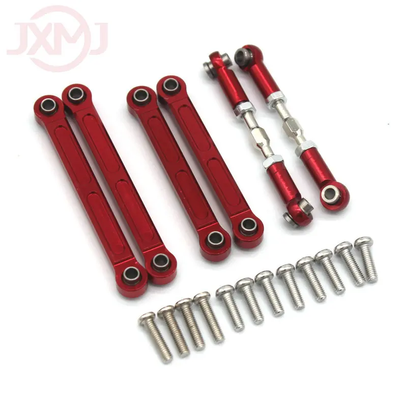 Pièces de tige de mise à niveau en métal pour voiture télécommandée RC, Wltoys, 144001, 144010, 124016, 124018, 124007, 124017, 124019, 124008,