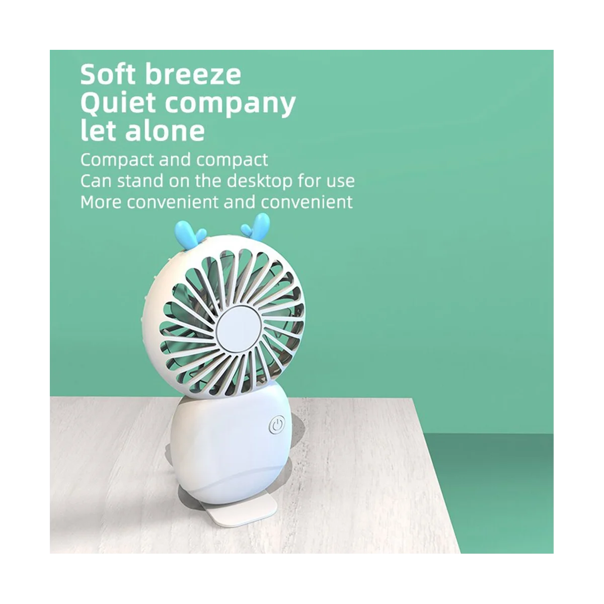 Letni przenośny mini wentylator Mały wentylator kieszonkowy Wentylator ręczny Wentylator do zewnętrznego mini wentylatora elektrycznego, różowy