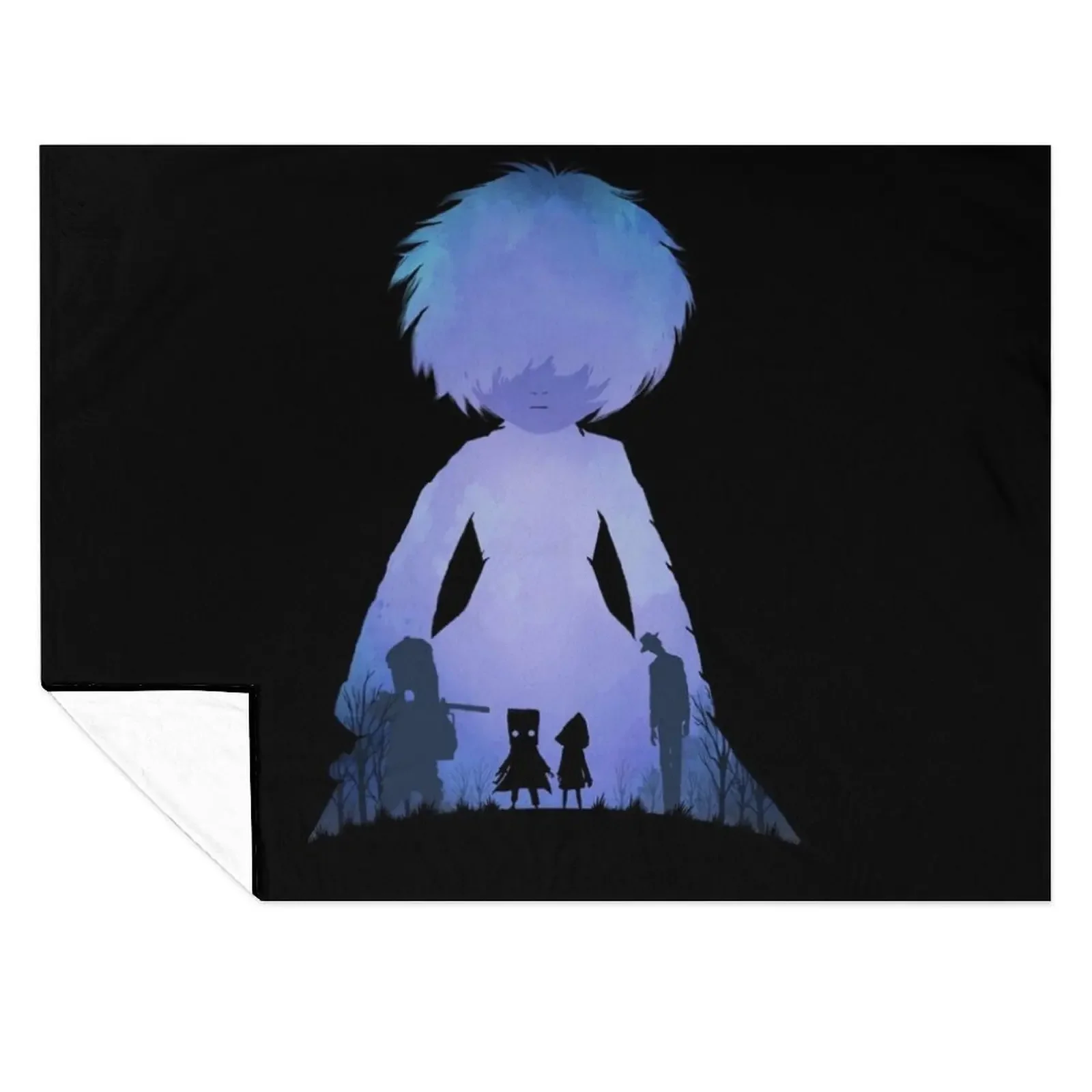 

Nightmares - Illusion Throw Blanket Hairys Shaggy Soft Beds Sofa Quilt Blankets