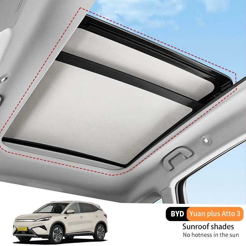 

Для Byd Yuan Plus Atto 3 2022-2025 автомобильные люки, жалюзи, высокая термостойкость, наноизоляционная защитная крышка, анти-УФ-интерьер