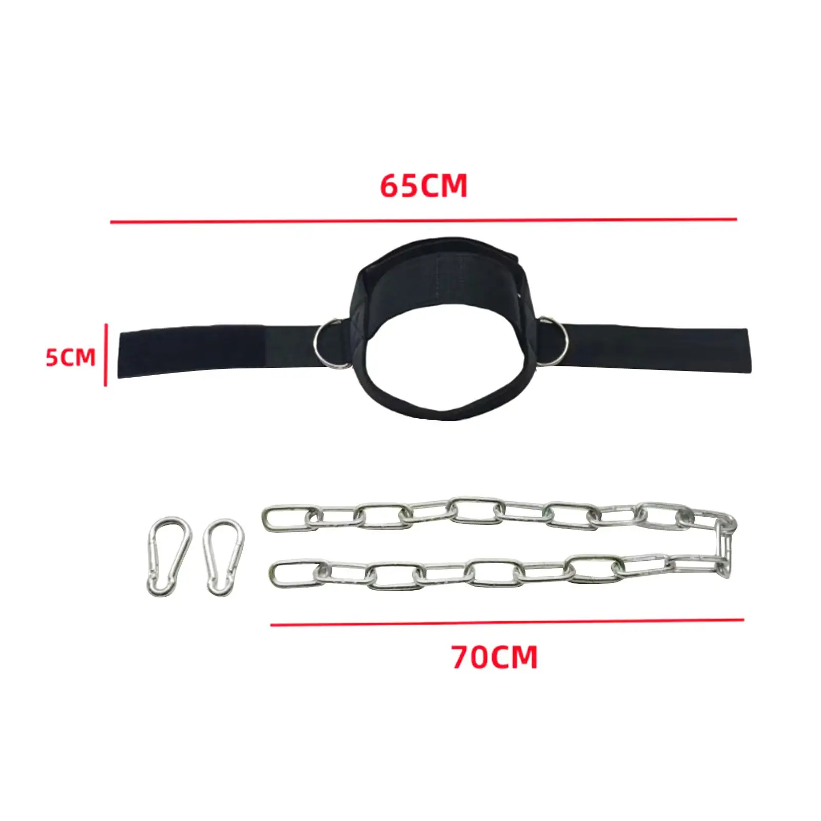Head Harness Exercise Builder Adjustable Stronger Strengthener Neck for Weight Lifting Fitness Boxing Muscle Growth