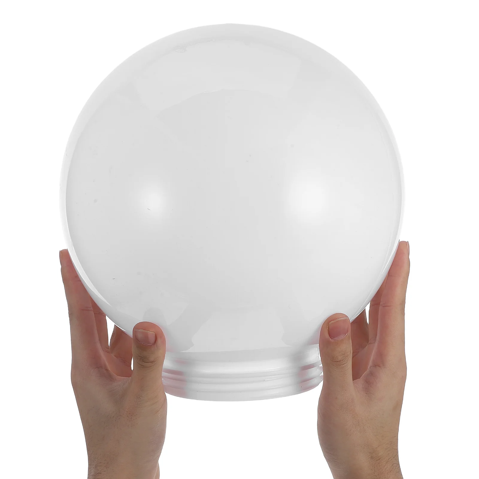 

Acrylic Round Globe Lamp Shade Outdoor Light Cover Waterproof Replacement for Garden Patio Yard Globe Ball Lamp Shade