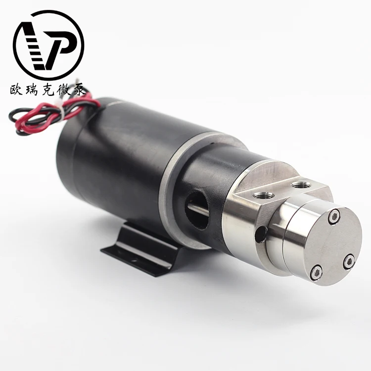 Pompa a ingranaggi magnetiche ad alta pressione mini piccola micro 5 bar 3000 giri/min