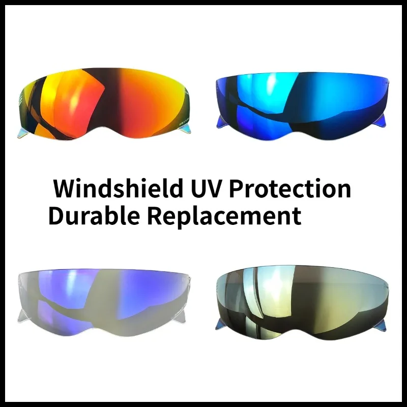 Windshield UV Protection Durable Replacement for Visor Covert-X Helmet SCORPION EXO Combat Combat 2 Face Shield Visière Moto