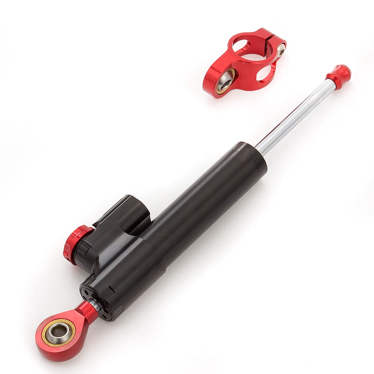 Universal CNC Steering Damper Estabilizador, Amortecedores Ajustáveis, Acessórios Da Motocicleta, Motocicletas, Esporte, Bicicleta, Scooter Elétrico