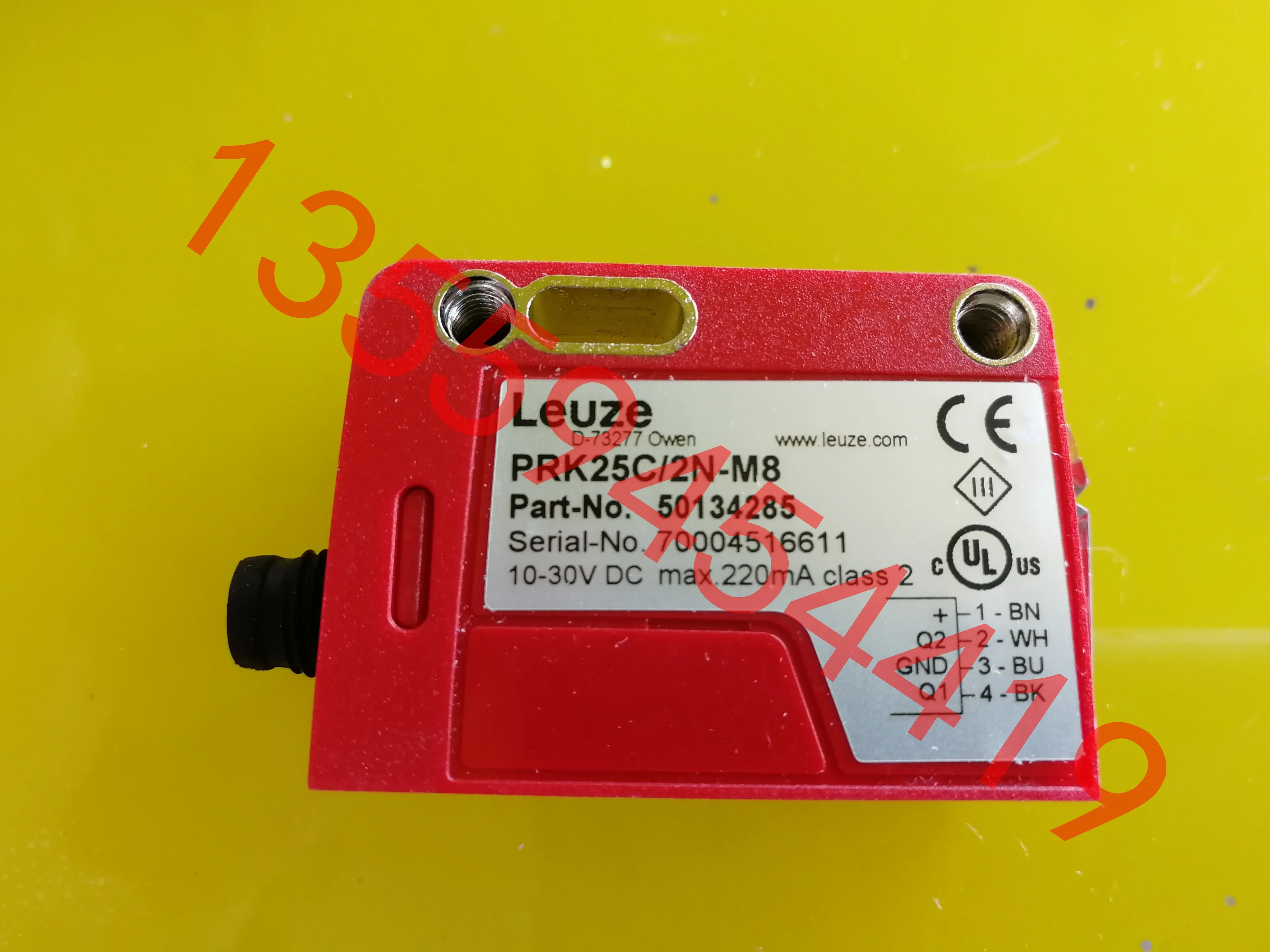 LEUZE Labor Easy Measurement Optoelectronic Sensor PRK25C/2N-M8 In Stock, Genuine And Free Of Charge PRK25C/4P-M8