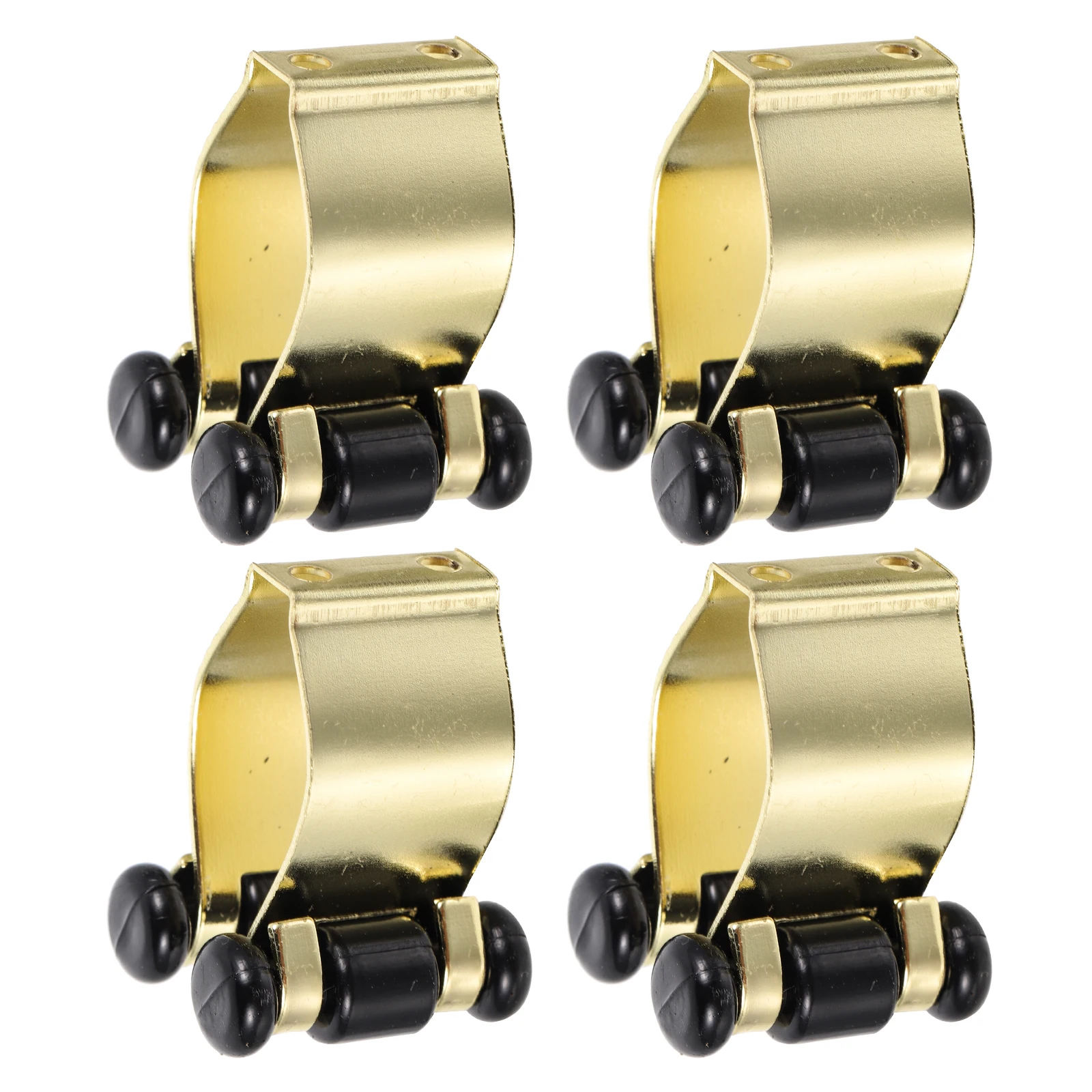

4pcs Rod Holder Clip Bracket for Pool Cue Fishing Pole Display Rack Sturdy Metal Adjustable Storage Billiard Cues