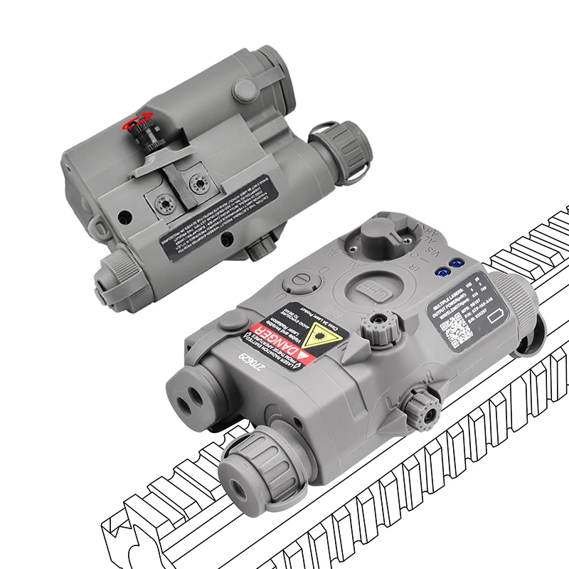 PEQ-15 バッテリーボックス ダミーケースホルダー 20mm ピカティニーレール ハンティングアクセサリー トイガン用 PEQ 15 バッテリーボックス