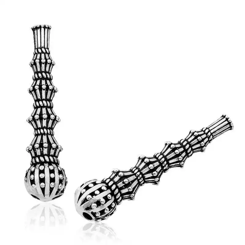 Silver Dot Patterned Rosary İmamesi