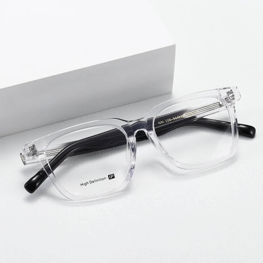 التجارة العالمية موضة GM إطار نظارات متدرج لطيف الرجال 106 جودة عالية النظارات البصرية العدسات الوحش إطارات العين النسائية