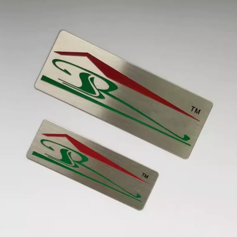 Изготовленное на заказ машинное оборудование, металлическая матовая проволока для рисования, Шелковый экран, табличка с табличкой, логотип OEM для звукоусилителя, динамика