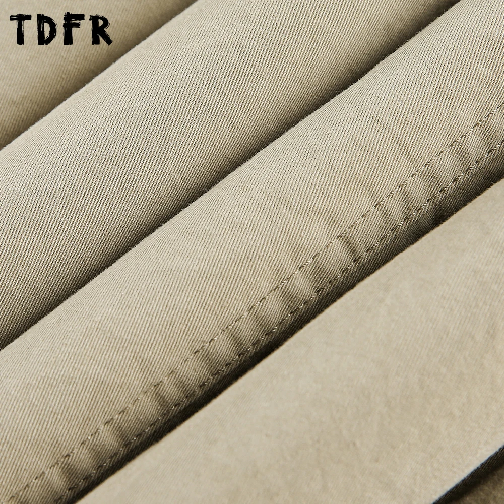 جيب تقسم البضائع مبطن سترة رجالي ريترو الشتاء للإزالة الفراء طوق فضفاض كم طويل التلبيب ملابس خارجية سميكة رجل