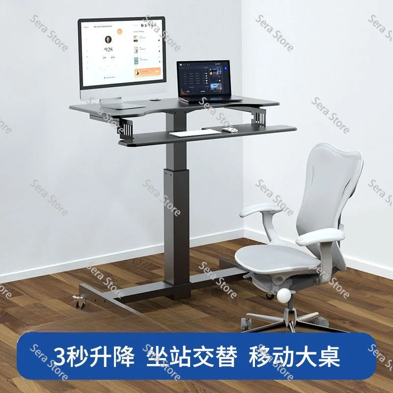 Bedside table lifting table lazy table cockpit suspension shelf Computer desk bed notebook desktop computer desk